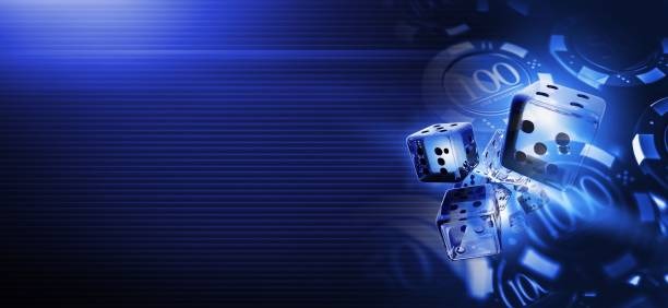 Real dealer rolling dice in Lightning Dice